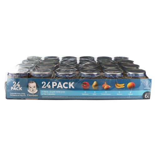 Gerber 24pack Colado Surtido 2712 Gr