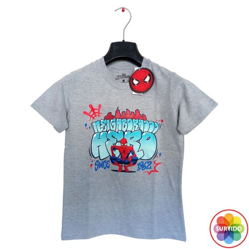 Tshirt Nino Disney Spiderman Tallas 4 12