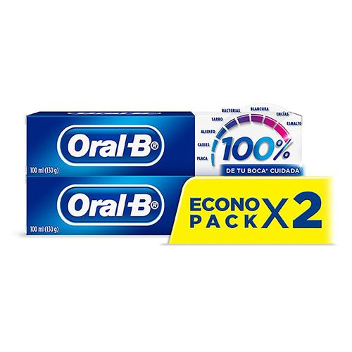 Crema Dental Oral B 2 pack -100 ml