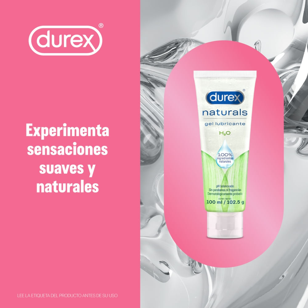 durex naturals h2o lubricante Male Stockroom main image 1