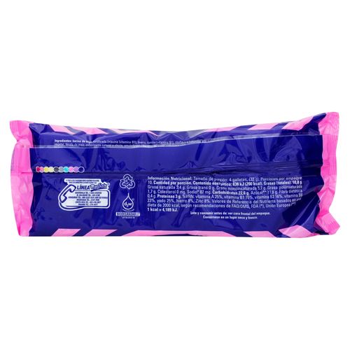 Galleta Marisela loops rellenas sabor chicle - 320 g