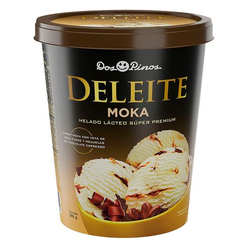 Helado Dos Pinos Deleite moka - 565 g