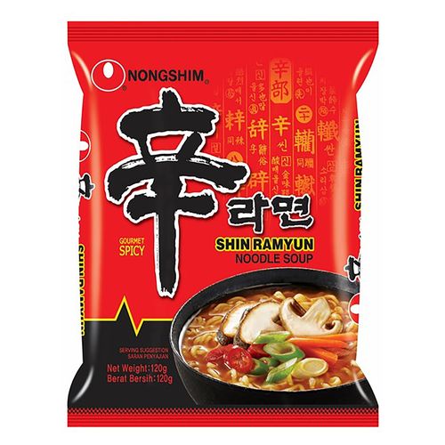 Sopa Nong Shim Instantánea Ramyun Picante - 120 g