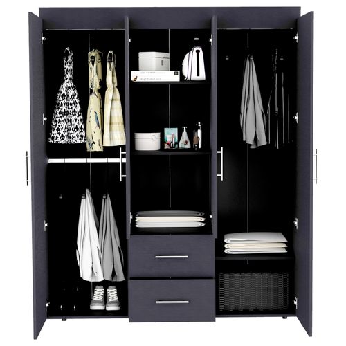 Closet Mainstays bariloche wengue 1.78 x 1.47x 0.48 m