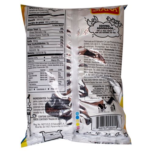 Boquitas Diana quesitos maíz queso - 131 g