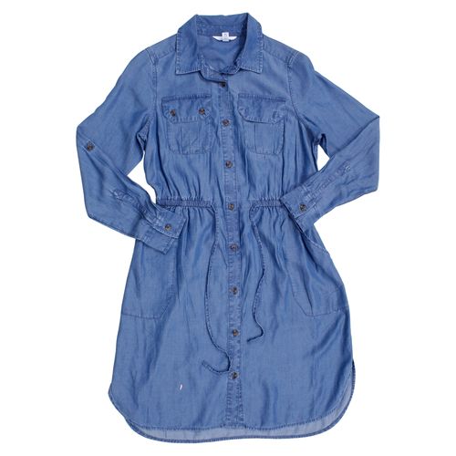 Vestido Ml Azul Time And Tru Xs A Xl