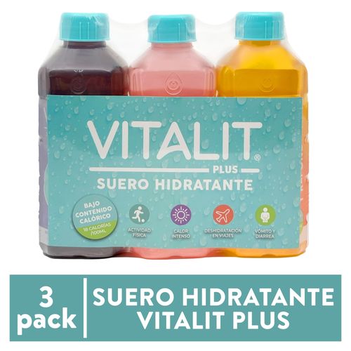 3pack Vitalit Plus Variado 1800 Ml
