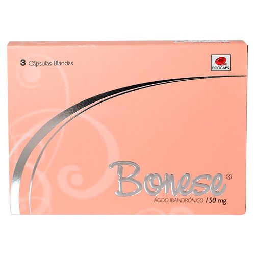 Bonese Procaps 150Mg 3Capsulas Una Caja