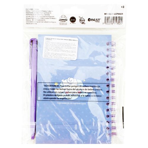 Bt Libreta Con Pluma Cinnamoroll
