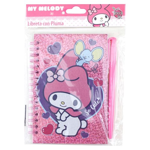 Bt Libreta Con Pluma My Melody