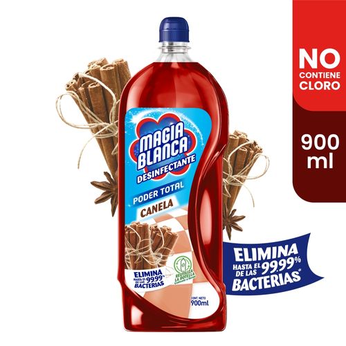 Magia Blanca Desinfectante Canela 900Ml