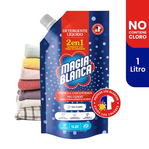 Detergente Magia Blanca liquido doy pack - 1000 ml
