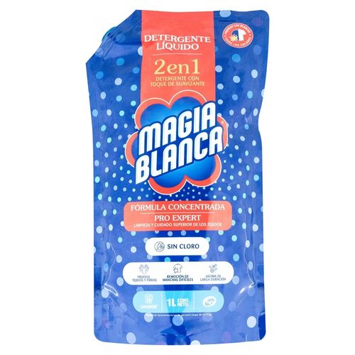 Detergente Magia Blanca liquido doy pack - 1000 ml