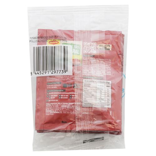 Pk Maggi Sabor Y Color Pollo Y Achio 1ea