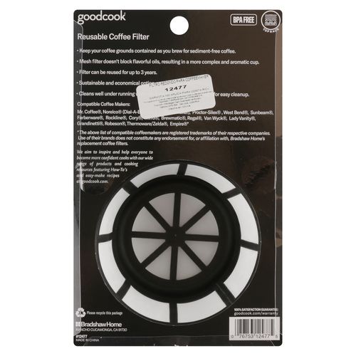 Filtro Reusable Good Cook Para Cafe 12477