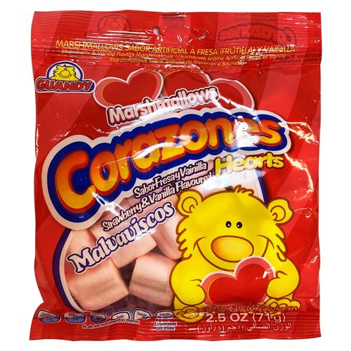 Marshmallows Guandy Corazón - 71 g