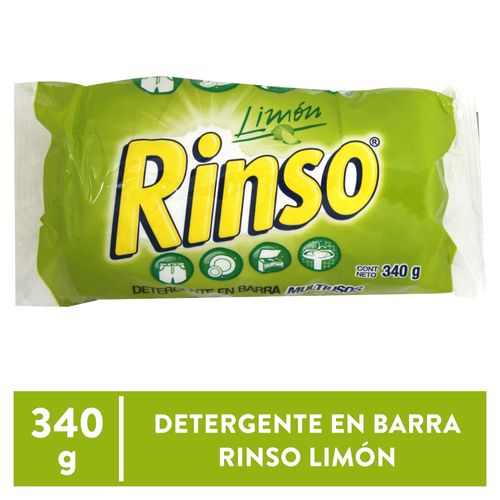 Jabón en barra cilindro Rinso aroma limón - 340 g