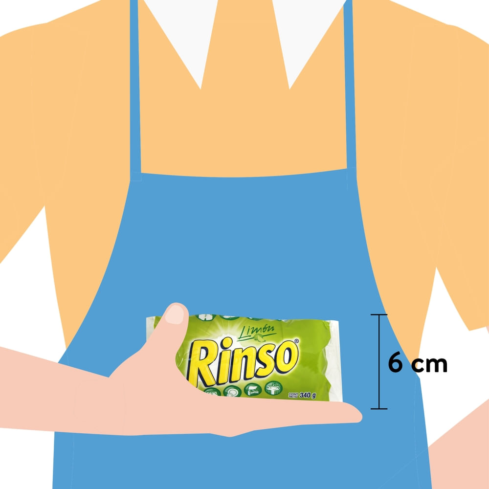 Comprar Jabón en barra cilindro Rinso aroma limón - 340 g | Walmart ...