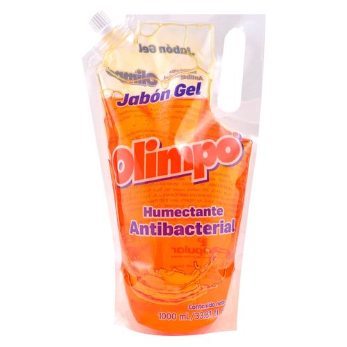Jabón en gel Olimpo original humectante antibacterial - 1000 ml