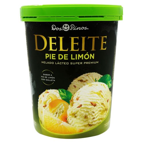 Helado Dos Pinos pie de limón premium - 555 g