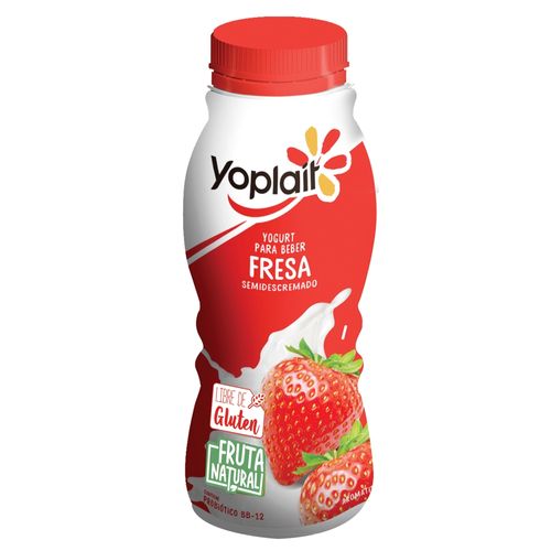 Yogurt Yoplait líqudo fresa - 235 g