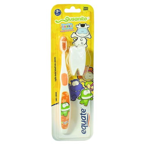 Cepillo Dent Equate Gusanito Mas Estuche