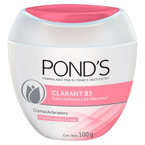 Crema Pond's Facial  Clarant B3 Piel Normal a Grasa - 100 g