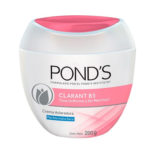Crema facial Pond's clarant b3 piel normal a seca - 200 g