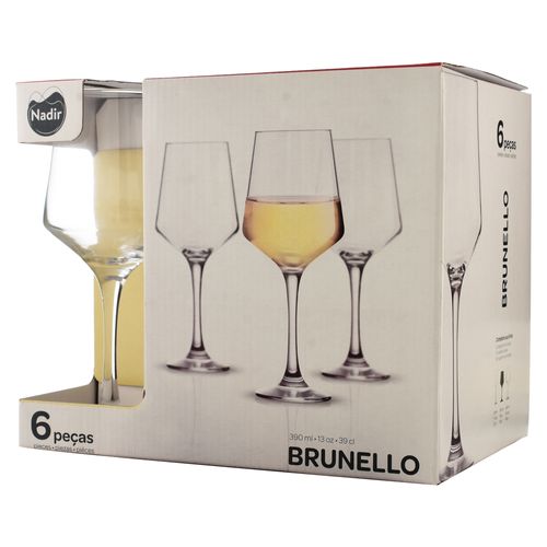 Set De Copa Barone Para Vino -385ml