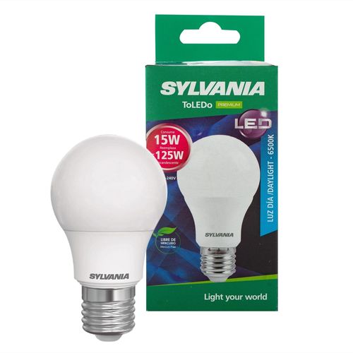 Bombillo Sylvania Led 15 watts Luz Blanca