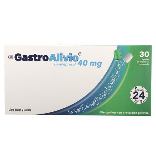 Gastroalivio Gutis 40 mg caja 30 cápsulas - Precio indicado por cápsula