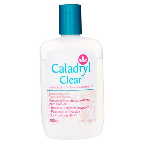 Locion Topica Caladryl Clear Frasco X 100ml