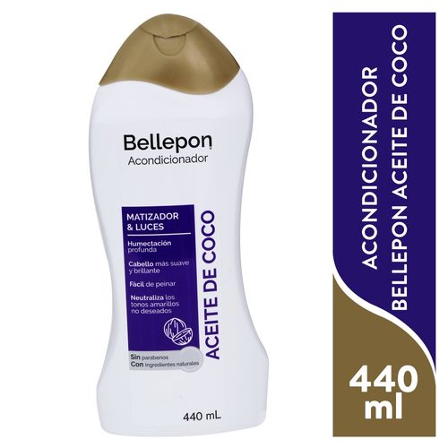 Acondicionador Bellepon para cabello con aceite de coco - 440 ml