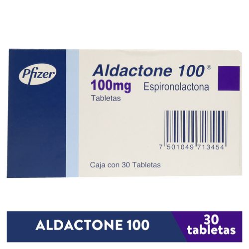 Aldactone Tab 100 Mg X 30 Unidad