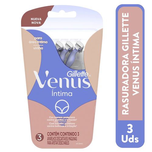 Maquina Venus Intima Desechable 3ea
