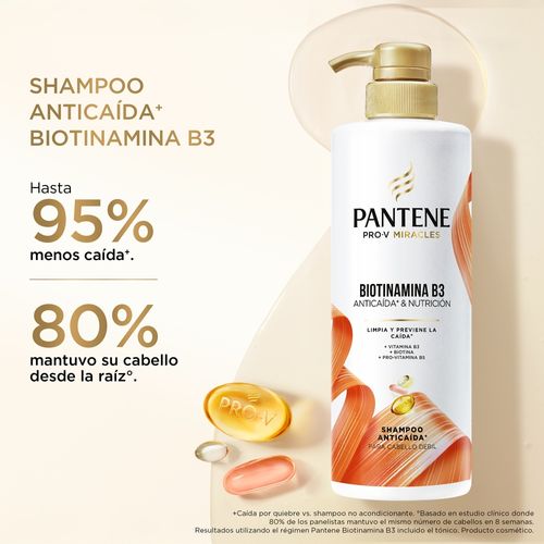 Shampoo Pantene anticaída - 510 ml