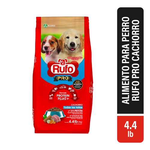 Alimento seco Rufo pro para perro cachorro - 4400 g