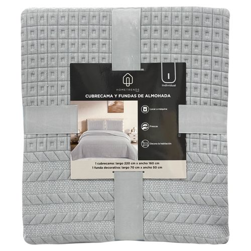 Cubre cama Twin Home Trends con fundas de almohada