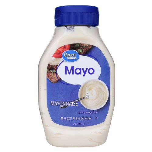 Mayonesa Great Value Squeeze - 532 ml