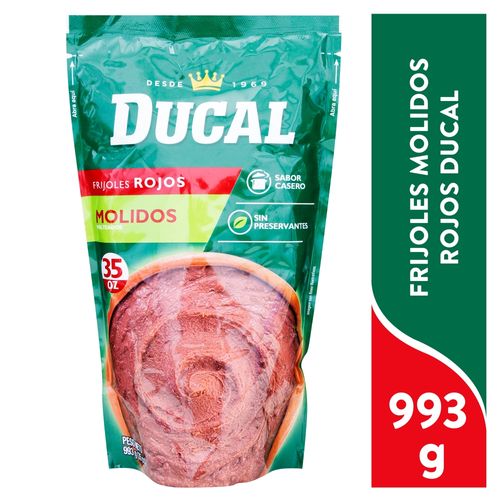 Frijol Ducal rojo molido doypack - 993 g