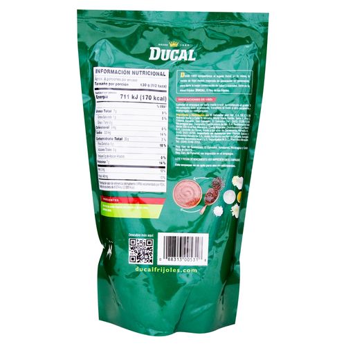 Frijol Ducal rojo molido doypack - 993 g