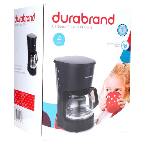 Cafetera Durabrand - 4 Tazas