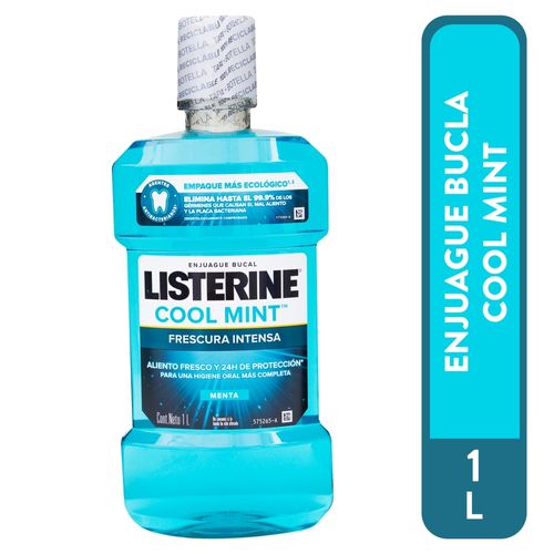 Enjuague Bucal Listerine Coolmint - 1000ml