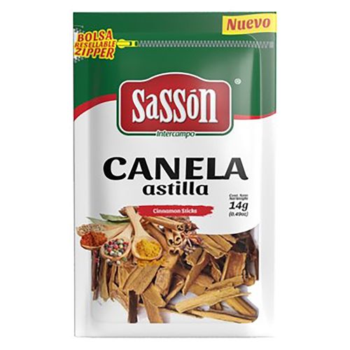 Canela Astilla Sasson Zipploc 14gr