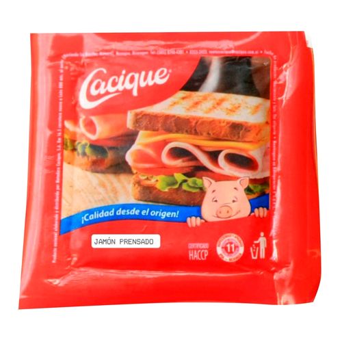 Jamón Cacique prensado -227 g