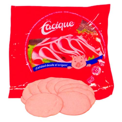 Mortadela Cacique jamonada -227 g
