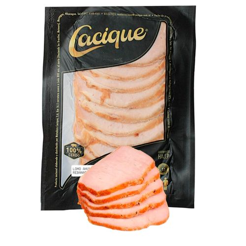 Lomo ahumado Cacique rebanado -227 g