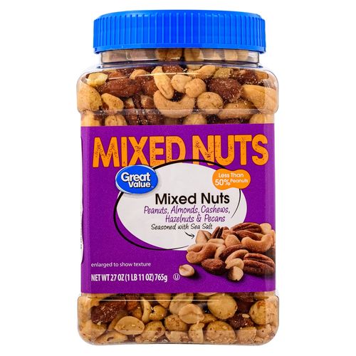 Semillas mixtas Great Value Bote - 765 g