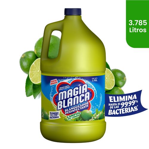 Cloro Magia Blanca Galón Campos De  Limón - 3.785 L