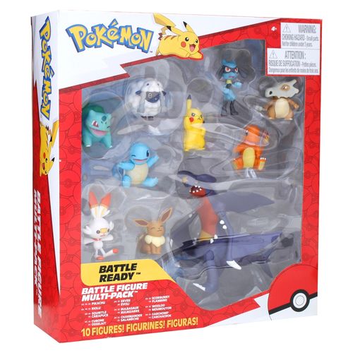 10 Pack Figuras Pokemon